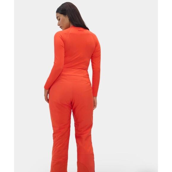 Halfdays Alessandra Ski Snowboard Pants Womens Size Large Orange Flame MSRP $275 - Picture 5 of 16